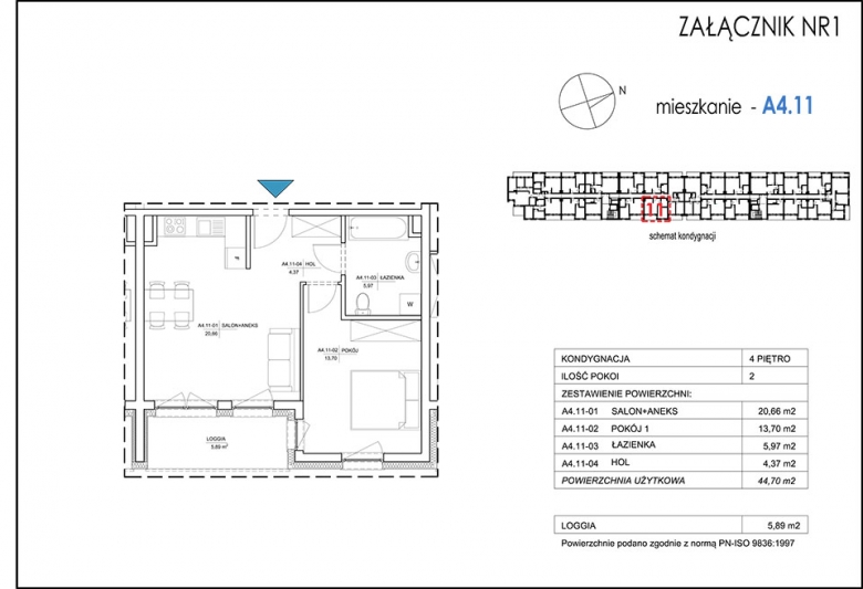 Apartament nr. A4.11